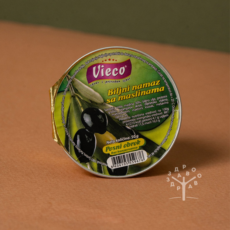 Biljni namaz sa maslinama - vieco