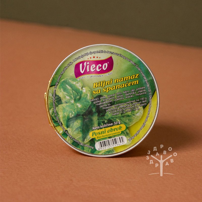 Biljni namaz sa spanaćem - vieco