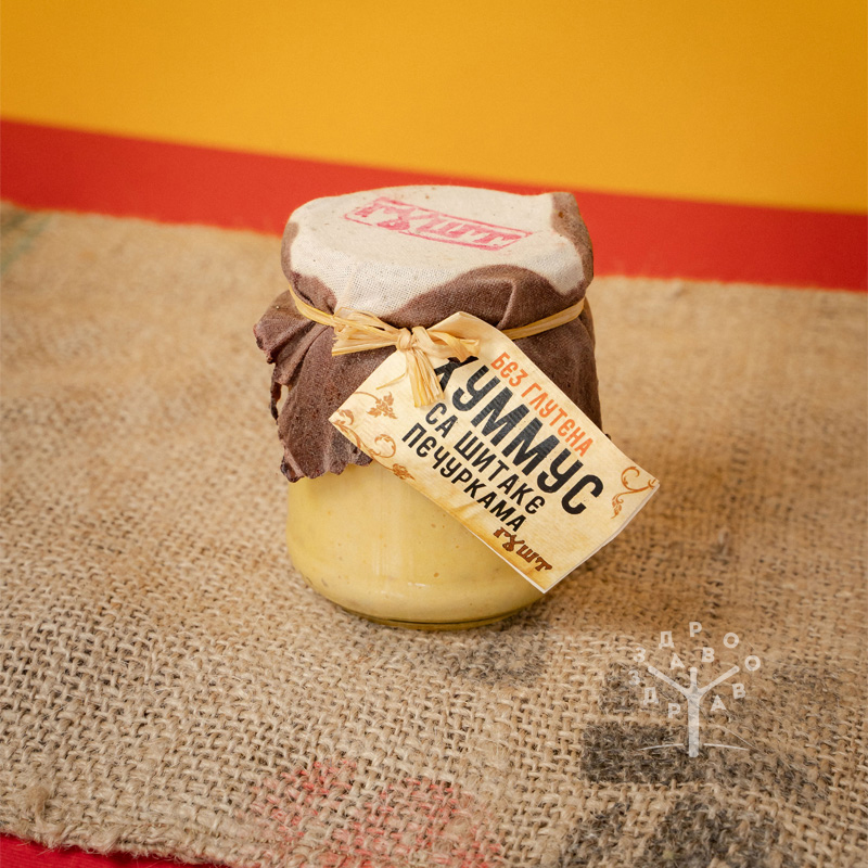 Humus sa šitake pečurkama - gušt