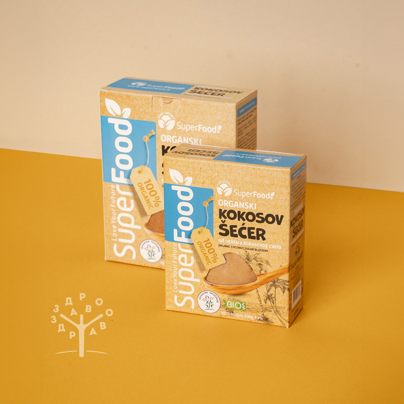 Kokosov šećer organski - superfood