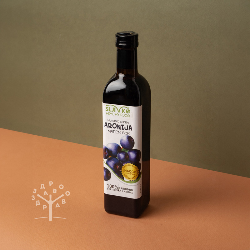 Matični sok aronija - šljivko (hladno ceđeno)
