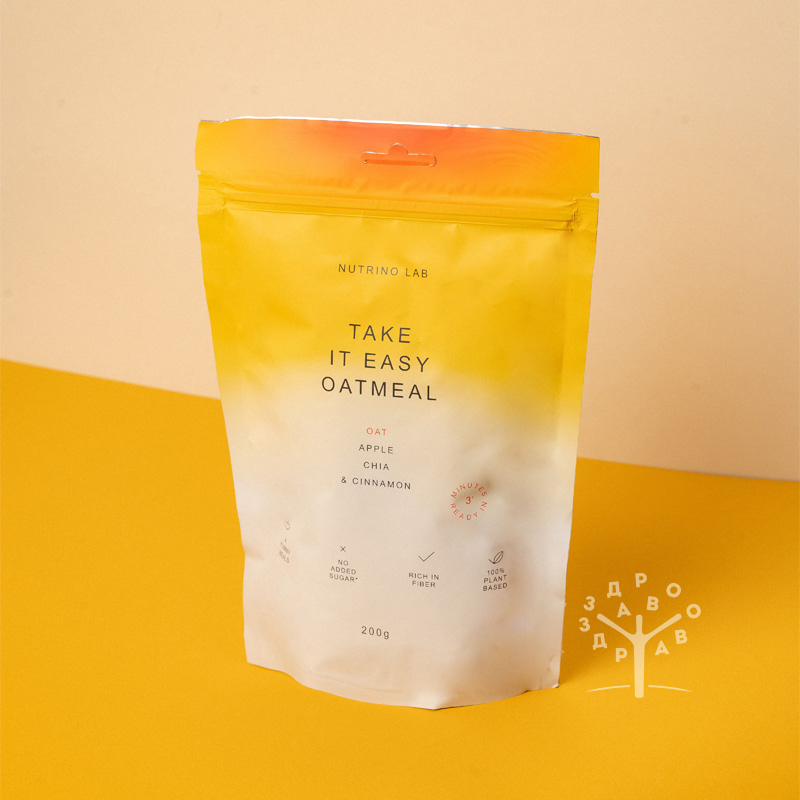 Ovsena kaša, take it easy - Nutrino Lab - Zdravo Zdravo
