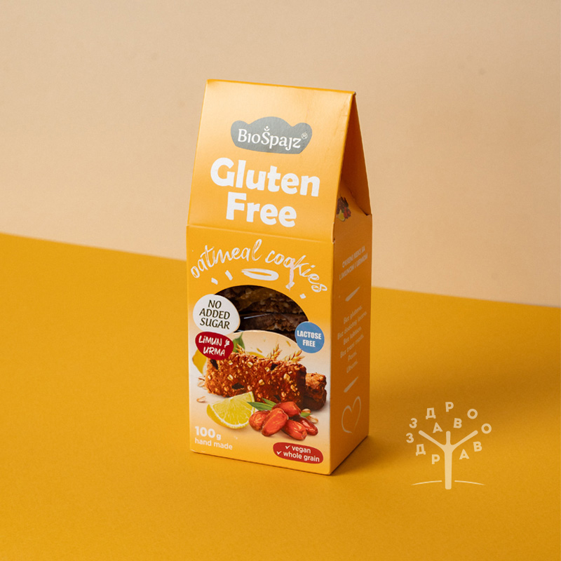 Ovseni keks limun urma