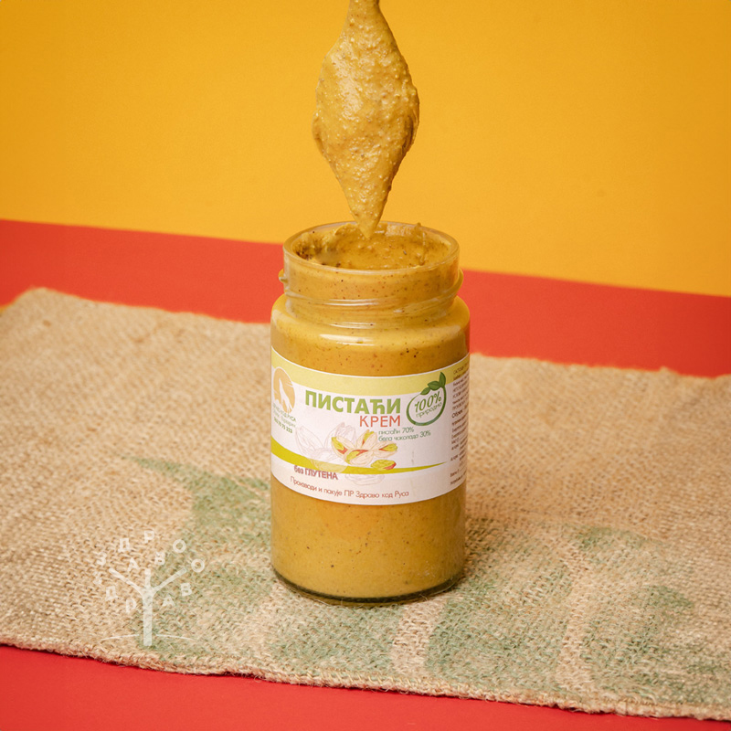 Pistać krem - zdravo kod rusa (posno i bez glutena)