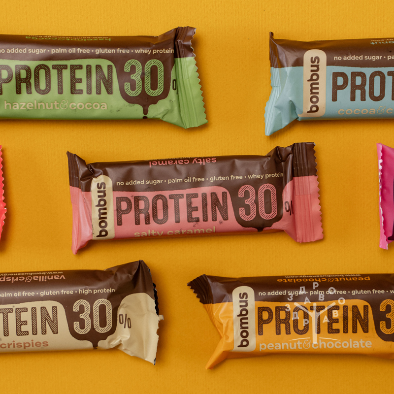 Protein bar slana karamela - bombus