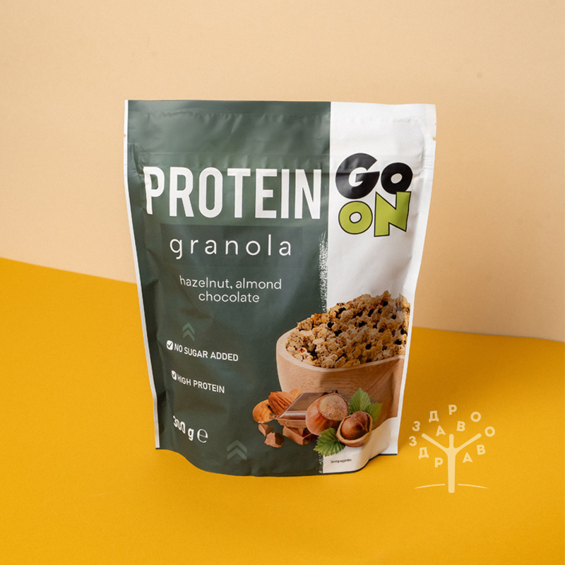 Proteinska granola lešnik