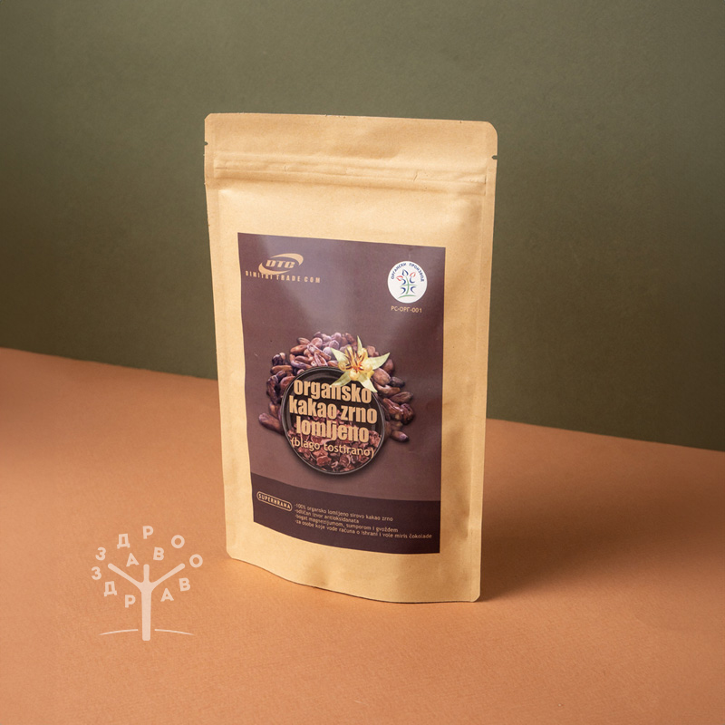 Sirovo kakao zrno lomljeno organsko - DTC