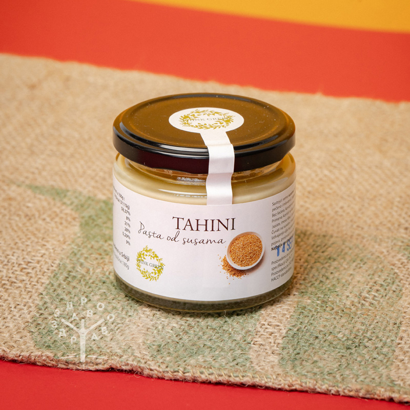Susamov puter tahini - think green