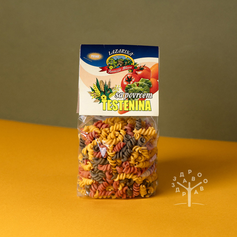Testenina sa povrćem - lazarina