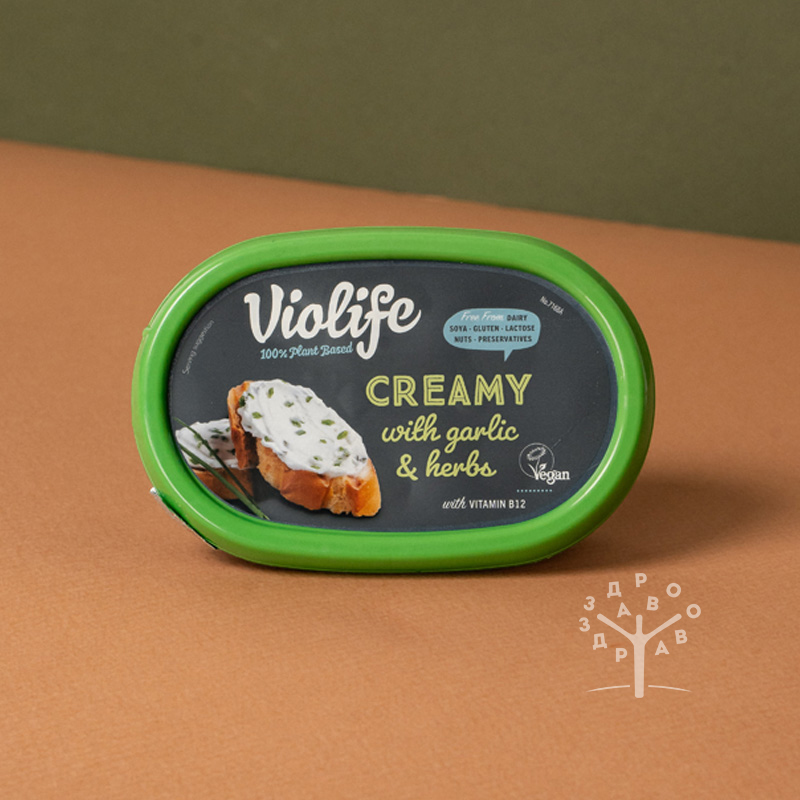 Veganski namaz sa belim lukom i začinima - violife