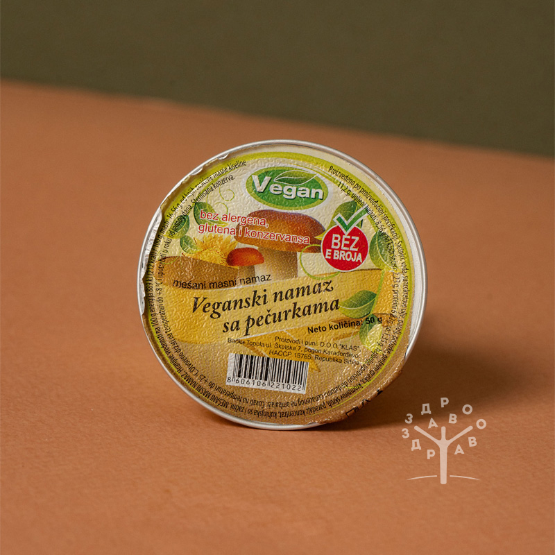 Veganski namaz sa pečurkama - Vegan